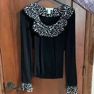 White Black brand sweater small like new